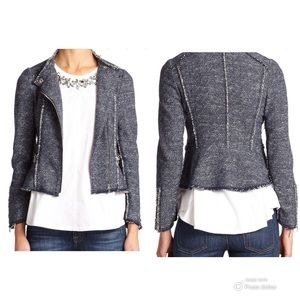 Rebecca Taylor Cropped Tweed Jacket